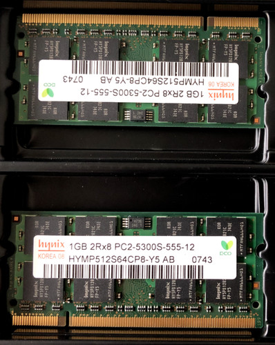 1gb 2rx8 pc2 - 1gb,