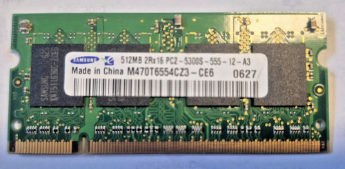 Notebook ram 512mb - , 2rx16