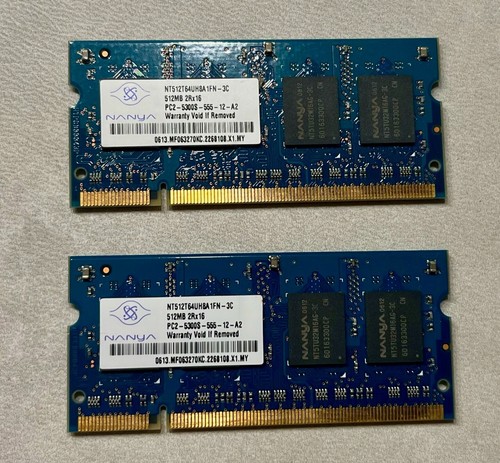 Nanya ddr2 667mhz 2rx16 - 667mhz,