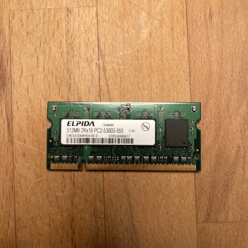 Elpida 512mb dimm - elpida, so-dimm