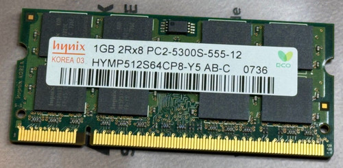 Laptop hynix 1gb ddr2 - -, ram