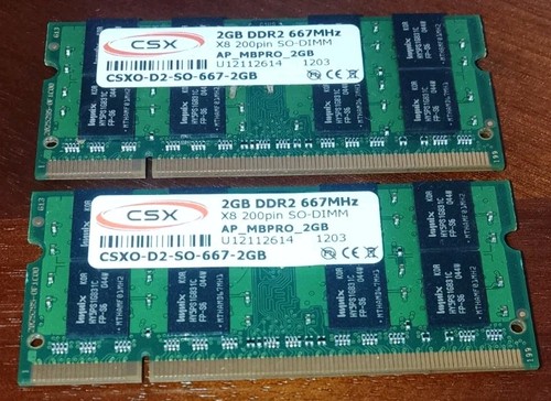 2gb pc2 5300s - 2x, pc2-5300s-555-12