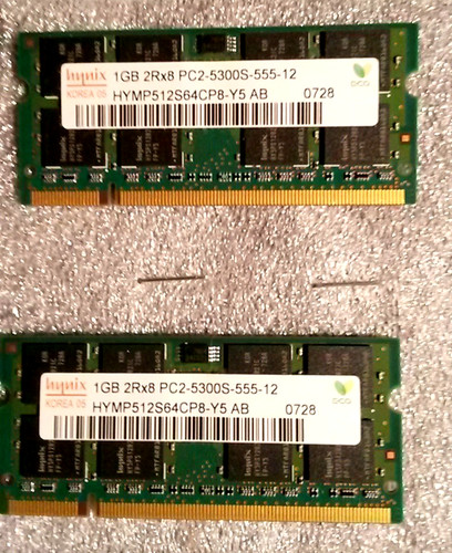 Ram hynix 2x 1gb 2rx8 - 2x,